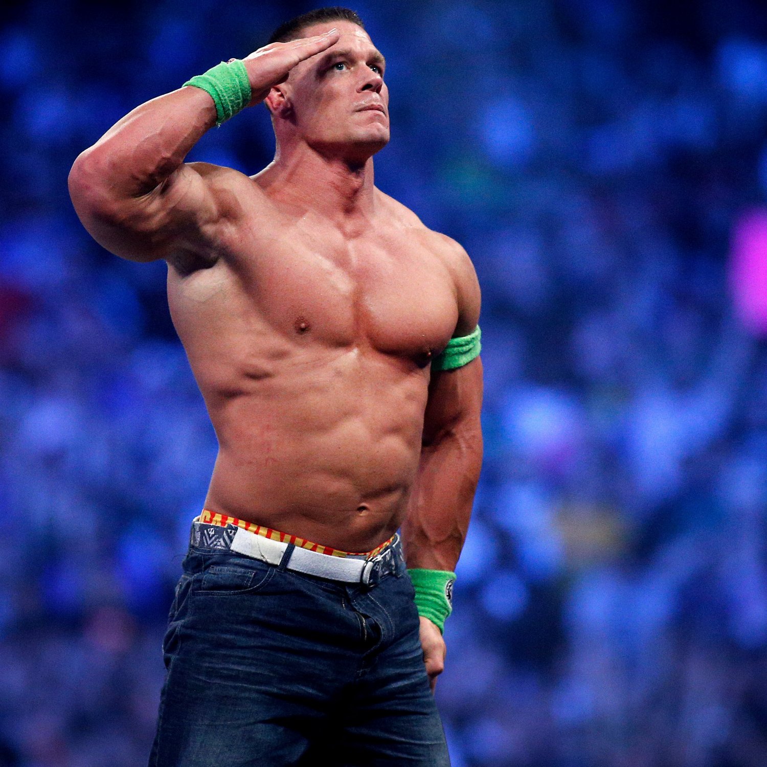 John Cena Wins WWE World Heavyweight Championship Ladder Match