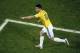 Colombia's James Rodriguez celebrates scoring his side's second goal during the World Cup round of 16 soccer match between Colombia and Uruguay at the Maracana Stadium in Rio de Janeiro, Brazil, Saturday, June 28, 2014. (AP Photo/Fabrizio Bensch, Pool)