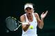 LONDON, ENGLAND - JUNE 30: Caroline Wozniacki of Denmark during her Ladies' Singles fourth round match against Barbora Zahlavova Strycova of Czech Republic on day seven of the Wimbledon Lawn Tennis Championships at the All England Lawn Tennis and Croquet Club on June 30, 2014 in London, England. (Photo by Dan Kitwood/Getty Images)
