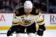 Mar 12, 2014; Montreal, Quebec, CAN; Boston Bruins forward Jarome Iginla (12) gets ready for a faceoff during the first period against the Montreal Canadiens at the Bell Centre. The Boston Bruins defeated the Montreal Canadiens 4-1. Mandatory Credit: Eric Bolte-USA TODAY Sports