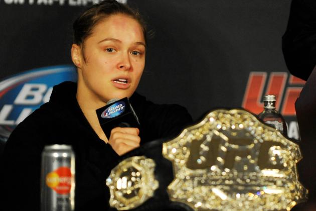 Ronda Rousey: 'I'd Like to Fight Again on New Year's' 