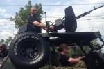 Gortat Travels in Military Vehicle to B-Ball Camp