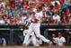 Philadelphia Phillies' Chase Utley in action during a baseball game against the San Diego Padres, Tuesday, June 10, 2014, in Philadelphia. (AP Photo/Matt Slocum)