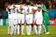 RECIFE, BRAZIL - JUNE 29: Costa Rica huddle before the start of the second half during the 2014 FIFA World Cup Brazil Round of 16 match between Costa Rica and Greece at Arena Pernambuco on June 29, 2014 in Recife, Brazil. (Photo by Paul Gilham/Getty Images)