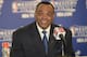 SAN ANTONIO, TX - MAY 19: Head Coach Lionel Hollins of the Memphis Grizzlies speaks during a press conference after the Game One of the Western Conference Finals between the Memphis Grizzlies and the San Antonio Spurs during the 2013 NBA Playoffs on May 19, 2013 at the AT&T Center in San Antonio, Texas. NOTE TO USER: User expressly acknowledges and agrees that, by downloading and or using this photograph, user is consenting to the terms and conditions of the Getty Images License Agreement. Mandatory Copyright Notice: Copyright 2013 NBAE (Photos by D. Clarke Evans/NBAE via Getty Images)
