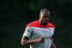 Jun 28, 2014; Sao Paulo, BRAZIL; USA forward Jozy Altidore jogs during team training at Sao Paulo FC. Mandatory Credit: Mark J. Rebilas-USA TODAY Sports