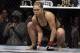 Ronda Rousey prepares for a UFC 170 mixed martial arts women's bantamweight title fight against Sara McMann on Saturday, Feb. 22, 2014, in Las Vegas. (AP Photo/Isaac Brekken)
