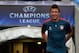 MANCHESTER, ENGLAND - OCTOBER 01: Mario Mandzukic of FC Bayern Muenchen walks out of the tunnel during a training session at Etihad Stadium on October 1, 2013 in Manchester, England. (Photo by Laurence Griffiths/Getty Images)