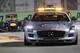 Red Bull Formula One driver Sebastian Vettel of Germany follows the safety car during the Singapore Formula One Grand Prix on the Marina Bay City Circuit in Singapore, Sunday Sept. 23, 2012. (AP Photo/Wong Maye-E)