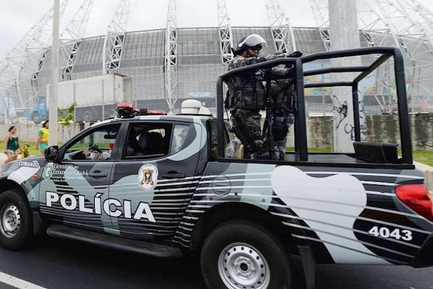 Brazil Police Arrest 4 Mexicans After World Cup Game