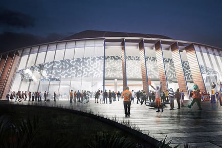 Released O'Dome Renderings Not from Winning Firm