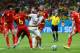 SALVADOR, BRAZIL - JULY 01: Axel Witsel of Belgium challenges Omar Gonzalez of the United States during the 2014 FIFA World Cup Brazil Round of 16 match between Belgium and the United States at Arena Fonte Nova on July 1, 2014 in Salvador, Brazil. (Photo by Kevin C. Cox/Getty Images)