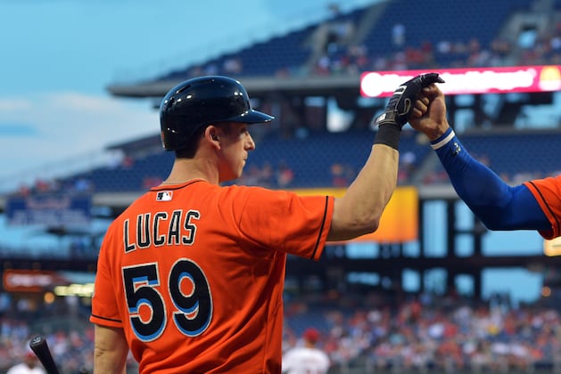 Lucas Helps Marlins Beat Phils 5-4 in 11 Innings