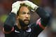 SALVADOR, BRAZIL - JULY 01: Tim Howard of the United States reacts during the 2014 FIFA World Cup Brazil Round of 16 match between Belgium and the United States at Arena Fonte Nova on July 1, 2014 in Salvador, Brazil. (Photo by Jamie McDonald/Getty Images)
