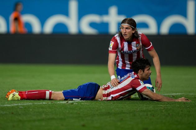 Chelsea Transfer News: Filipe Luis and Tiago to Follow Diego Costa from Atletico