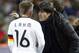 Low lets Lahm know who is in charge.