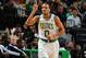 BOSTON, MA - DECEMBER 16: Avery Bradley #0 of the Boston Celtics celebrates a play against the Minnesota Timberwolves on December 16, 2013 at the TD Garden in Boston, Massachusetts. NOTE TO USER: User expressly acknowledges and agrees that, by downloading and or using this photograph, User is consenting to the terms and conditions of the Getty Images License Agreement. Mandatory Copyright Notice: Copyright 2013 NBAE (Photo by Brian Babineau/NBAE via Getty Images)