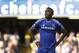Chelsea's Samuel Eto'o reacts to a decision by the referee Mike Dean, during an English Premier League soccer match against Sunderland at the Stamford Bridge ground in London, Saturday, April 19, 2014. Sunderland won the match 2-1.(AP Photo/Lefteris Pitarakis)