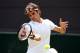 LONDON, ENGLAND - JULY 01: Roger Federer of Switzerland during his Gentlemen's Singles fourth round match against Tommy Robredo of Spain on day eight of the Wimbledon Lawn Tennis Championships at the All England Lawn Tennis and Croquet Club on July 1, 2014 in London, England. (Photo by Jan Kruger/Getty Images)