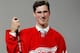PHILADELPHIA, PA - JUNE 27: Dylan Larkin of the Detroit Red Wings poses for a portrait during the 2014 NHL Draft at the Wells Fargo Center on June 27, 2014 in Philadelphia, Pennsylvania. (Photo by Jeff Zelevansky/Getty Images)