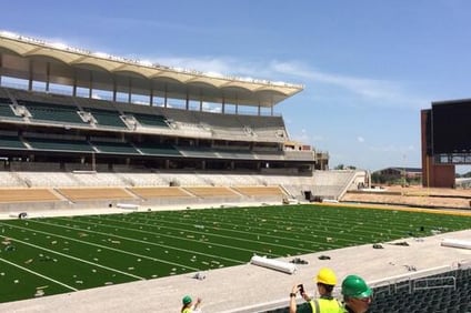 Photos: Local Media Gets Tour Of Baylor's New McLane Stadium