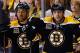 A more modest monetary agreement on the part of Milan Lucic (right) a few years ago could have helped to keep Jarome Iginla (left) in Boston.