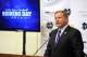Notre Dame football coach Brian Kelly talks about recruits during signing day at Notre Dame Feb. 5, 2014 in South Bend, Ind. (Blue and Gold Photo/Joe Raymond)