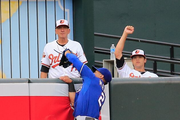 Video: Cruz's Priceless Reaction to Robbed HR