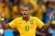 BELO HORIZONTE, BRAZIL - JUNE 28: Neymar of Brazil celebrates after defeating Chile in a penalty shootout during the 2014 FIFA World Cup Brazil round of 16 match between Brazil and Chile at Estadio Mineirao on June 28, 2014 in Belo Horizonte, Brazil. (Photo by Ronald Martinez/Getty Images)