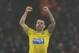 Newcastle United's Mathieu Debuchy celebrates Crystal Palace's Daniel Gabbidon own goal during their English Premier League soccer match at Selhurst Park, London, Saturday, Dec. 21, 2013. (AP Photo/Sang Tan)