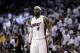 Miami Heat forward LeBron James (6) during the second half Game 6 in the NBA basketball playoffs Eastern Conference finals against the Indiana Pacers, Friday, May 30, 2014, in Miami. (AP Photo/Lynne Sladky)