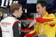 Brad Keselowski (left) and Joey Logano of Team Penske represent the biggest threat to Hendrick Motorsports this season.