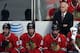 CHICAGO, IL - JUNE 01: Joel Quenneville head coach of the Chicago Blackhawks looks on against the Los Angeles Kings during Game Seven of the Western Conference Final in the 2014 Stanley Cup Playoffs at United Center on June 1, 2014 in Chicago, Illinois. (Photo by Tasos Katopodis/Getty Images)