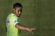 Brazil's Neymar gestures during a training session in Fortaleza, Brazil, Thursday, July 3, 2014. Brazil will face Colombia on Friday in a quarterfinal soccer match at the World Cup. (AP Photo/Felipe Dana)
