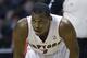 Toronto Raptors guard Kyle Lowry (7) is seen during the first half of an NBA basketball game against the Detroit Pistons in Auburn Hills, Mich., Sunday, April 13, 2014. (AP Photo/Carlos Osorio)