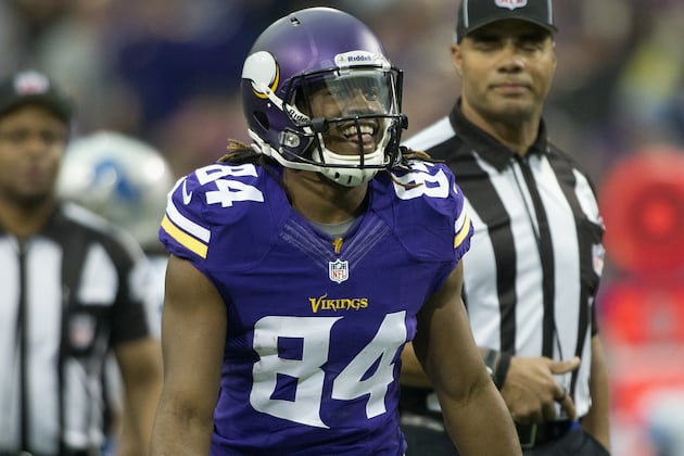 Improving WR Cordarrelle Patterson Ready to Show off New Tricks in 2014