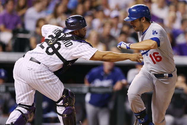 Grienke, Uribe Lead Dodgers Past Rockies 3-2
