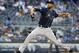 Tampa Bay Rays starting pitcher David Price delivers in the third inning of a baseball game against the New York Yankees at Yankee Stadium in New York, Tuesday, July 1, 2014. (AP Photo/Kathy Willens)