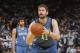 OAKLAND, CA - APRIL 14: Kevin Love #42 of the Minnesota Timberwolves shoots a free throw against the Golden State Warriors on April 14, 2014 at Oracle Arena in Oakland, California. NOTE TO USER: User expressly acknowledges and agrees that, by downloading and or using this photograph, user is consenting to the terms and conditions of Getty Images License Agreement. Mandatory Copyright Notice: Copyright 2014 NBAE (Photo by Rocky Widner/NBAE via Getty Images)