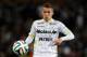 BRUSSELS, BELGIUM - APRIL 15: Thorgan Hazard of Zulte in action during the Jupiler Pro League match between RSC Anderlecht and Zulte Waregem at Constant Vanden Stock Stadium on April 15, 2014 in Brussels, Belgium. (Photo by Dean Mouhtaropoulos/Getty Images)