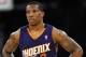 Phoenix Suns guard Eric Bledsoe in the first half of an NBA basketball game against the Los Angeles Lakers, Sunday, March 30, 2014, in Los Angeles.(AP Photo/Gus Ruelas)