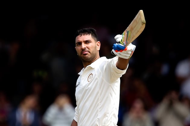 Yuvraj Singh's Ton Takes RoW to 293/7 in Lord's Bicentenary Match Against MCC