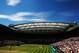 LONDON, ENGLAND - JULY 03: General view of centre court as Eugenie Bouchard of Canada returns during her Ladies' Singles semi-final match against Simona Halep of Romania on day ten of the Wimbledon Lawn Tennis Championships at the All England Lawn Tennis and Croquet Club on July 3, 2014 in London, England. (Photo by Al Bello/Getty Images)
