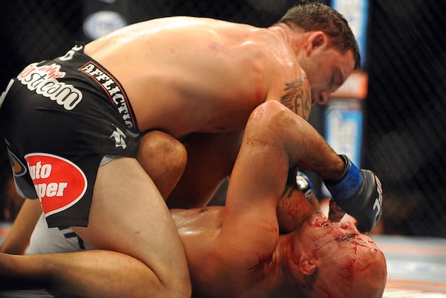 Frankie Edgar Retires B.J. Penn with Third Round TKO