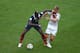 RIO DE JANEIRO, BRAZIL - JULY 04: Paul Pogba of France fights off Toni Kroos of Germany during the 2014 FIFA World Cup Brazil Quarter Final match between France and Germany at Maracana on July 4, 2014 in Rio de Janeiro, Brazil. (Photo by Clive Rose/Getty Images)