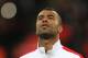 England's Ashley Cole lines up to play against Germany in the international friendly soccer match between England and Germany, at Wembley Stadium in London, Tuesday, Nov. 19, 2013. (AP Photo/Alastair Grant)