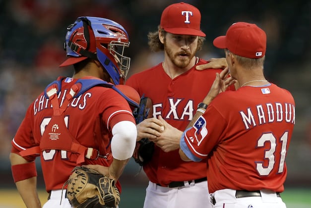 Mikolas Gets Rocked Early, Rangers Lose to Astros
