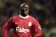 1 Nov 1999: Titi Camara of Liverpool is all smiles after scoring against Bradford City during the FA Carling Premiership match at Anfield in Liverpool, England. Liverpool won 3-1. \ Mandatory Credit: Gary Prior /Allsport