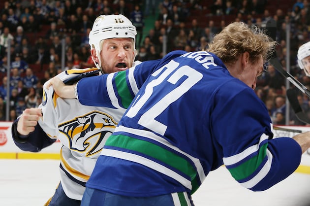 Nashville's Rich Clune Opens Up About Alcoholism, Sobriety in NHL