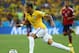 FORTALEZA, BRAZIL - JULY 04: Neymar of Brazil controls the ball during the 2014 FIFA World Cup Brazil Quarter Final match between Brazil and Colombia at Castelao on July 4, 2014 in Fortaleza, Brazil. (Photo by Robert Cianflone/Getty Images)